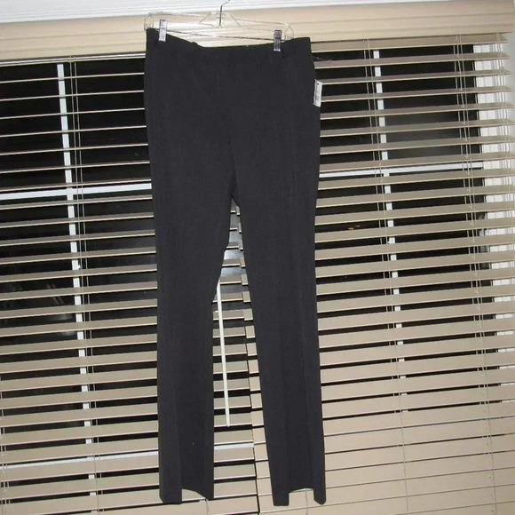 NWT TAHARI Alice Gray Career Pants Size 10 - Picture 1 of 5